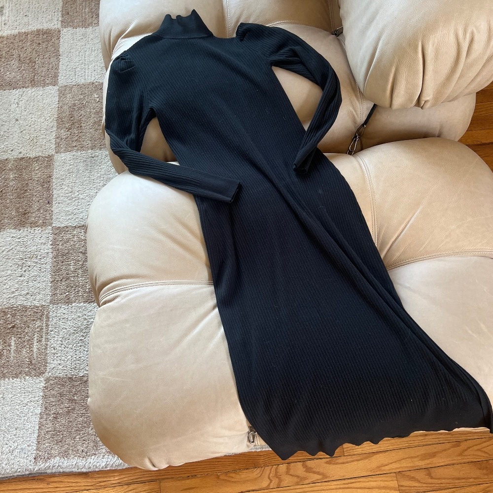 Who What Wear | Turtleneck Longsleeve Maxi Dress - Picture 1 of 3